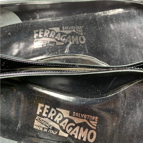 Salvatore Ferragamo, Kitten Hill Square toe shoes - Picture 7 of 9